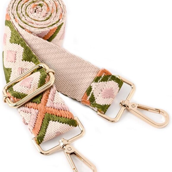 Purse Strap Replacement Crossbody Handbag Shoulder Strap Adjustable - Picture 1 of 6